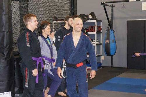 Purple belt · July 19, 2014 · Promoted by Marco Delima