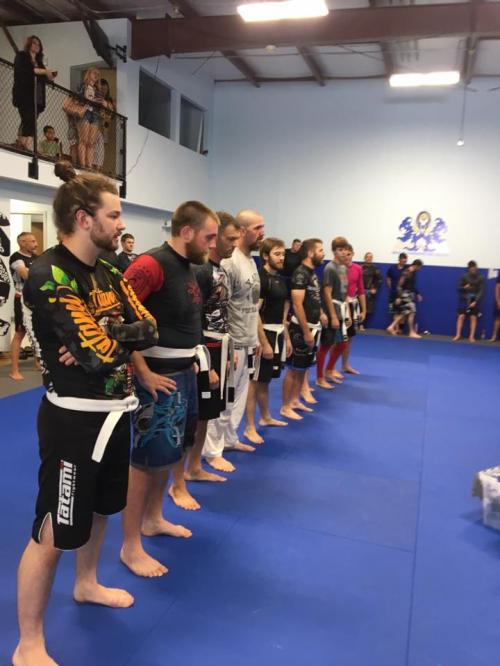 Blue belt · August 25, 2018 · Promoted by Jay Bell
