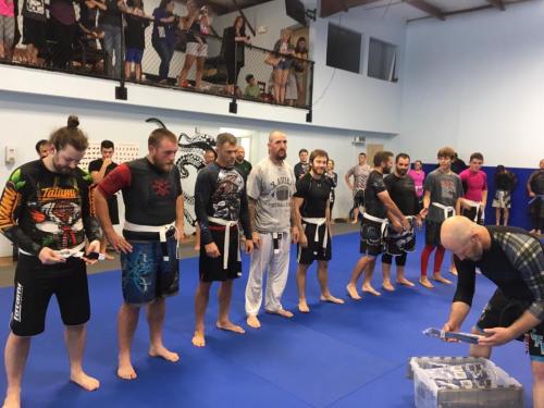 Blue belt · August 25, 2018 · Promoted by Jay Bell