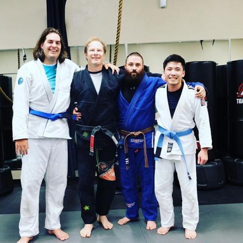 Blue belt · October 10, 2018 · Promoted by Jason claunch