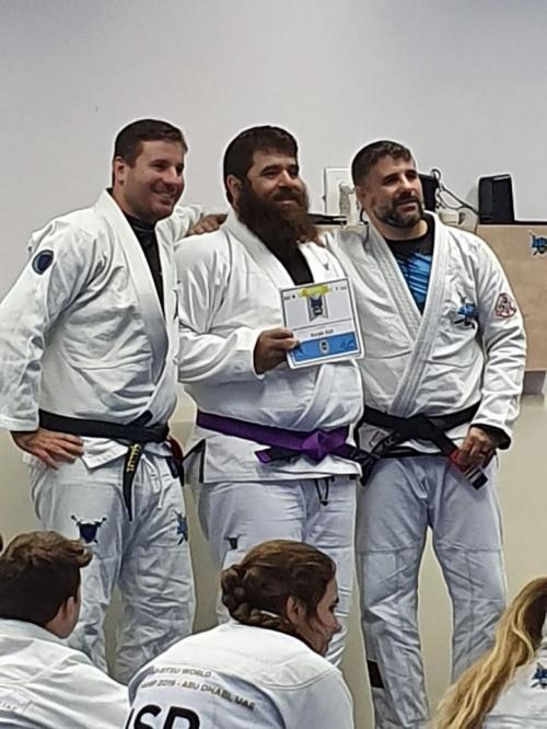 Purple belt · December 9, 2019 · Promoted by Fabio Schucman