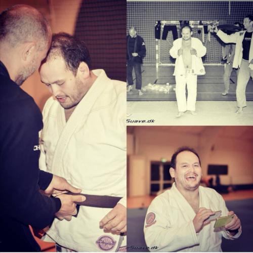 Brown belt · August 16, 2014 · Promoted by Shimon Mochizuki