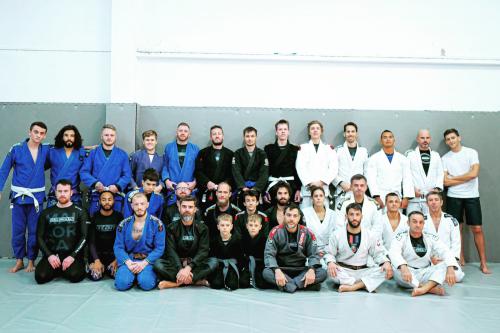 Coaching with Mallorca BJJ as Brown belt with Joe Notebaert 2019