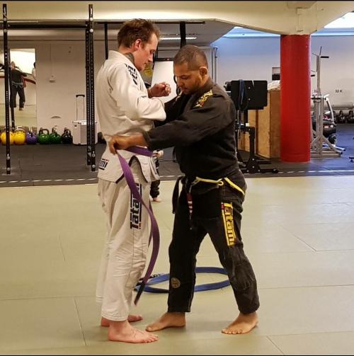 Purple belt · April 13, 2017 · Promoted by Robson Ricardo Barbosa