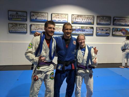 Purple belt · November 7, 2019 · Promoted by Cadu Francis, 4th degree black belt