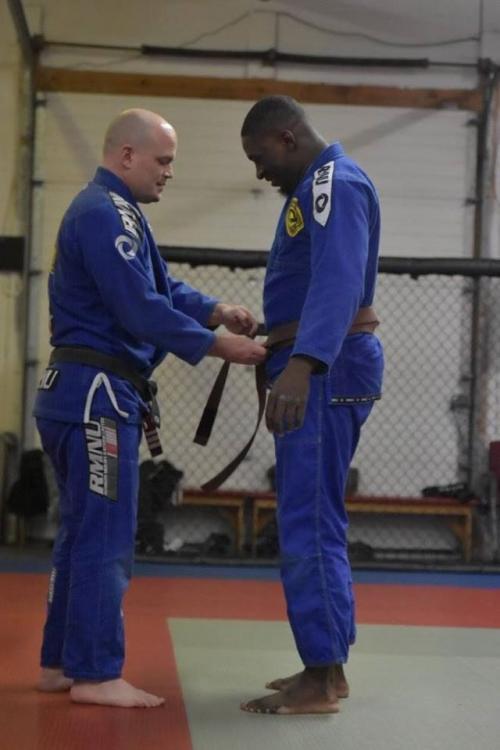 Brown belt · February 6, 2017 · Promoted by Jeff Mitchell