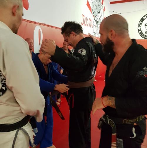 Brown belt · September 28, 2019 · Promoted by Agustin Climent