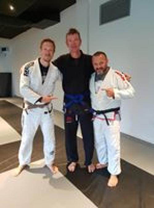 Blue belt · August 12, 2018 · Promoted by Steven Antoniou