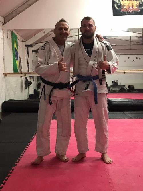 Blue belt · December 23, 2019 · Promoted by Mark allis
