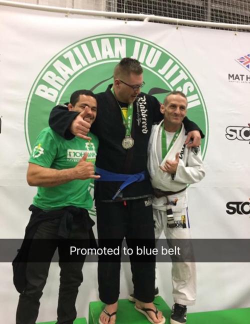Blue belt · November 5, 2016 · Promoted by Andre Ramos