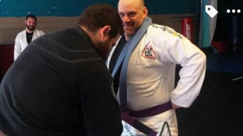 Purple belt · August 18, 2019 · Promoted by Doug Lindquist