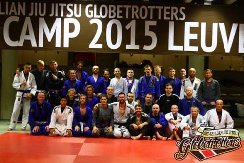 At Leuven as a blue belt summer 2015