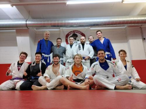 One of the first sessions after restart in december 2019