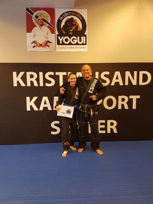 Blue belt · November 6, 2016 · Promoted by Marcelo Yogui (Marcelo Santiago)