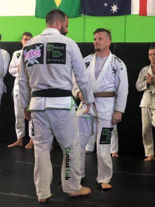 Brown belt · March 9, 2019 · Promoted by Joel Szepesvary