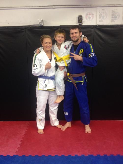 Yellow belt · November 8, 2014 · Promoted by Matthew Poulin