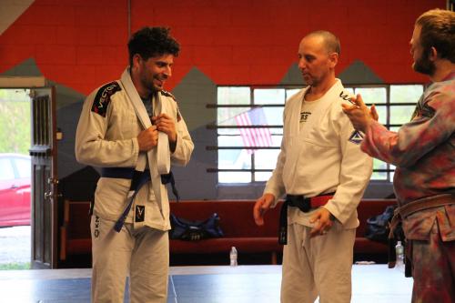 Blue belt · April 23, 2019 · Promoted by Rich Sab (Dominick Sabatino)