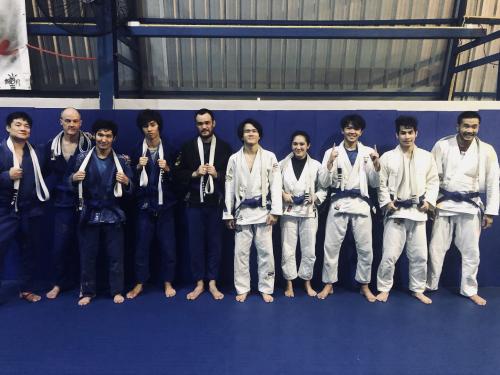 Blue belt · November 27, 2019 · Promoted by Morgan Perkins