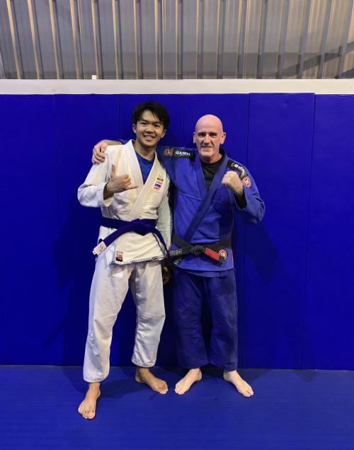 Blue belt · November 27, 2019 · Promoted by Morgan Perkins