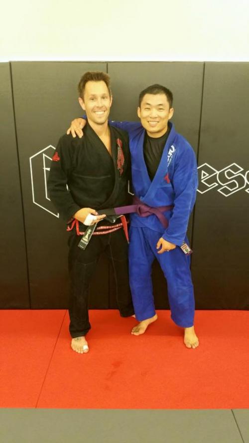 Purple belt · July 19, 2016 · Promoted by Casey Pielemeier