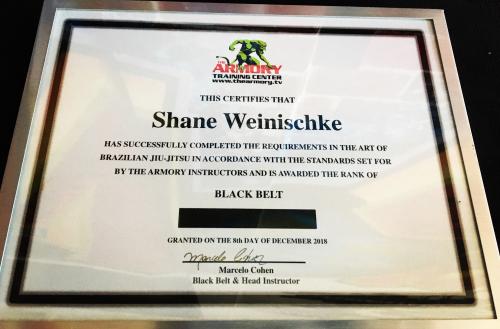 Black belt · December 8, 2018 · Promoted by Marcelo Cohen
