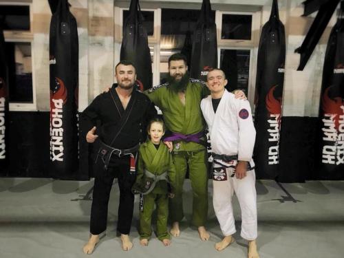 Purple belt · December 30, 2017 · Promoted by Jimmy Johnstone