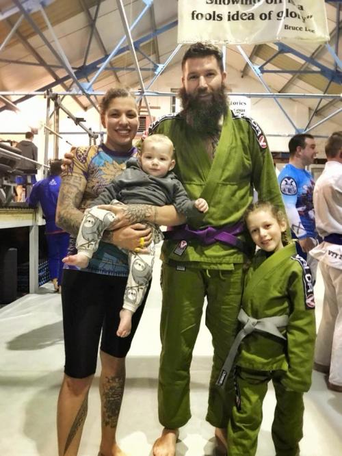 Purple belt · December 30, 2017 · Promoted by Jimmy Johnstone