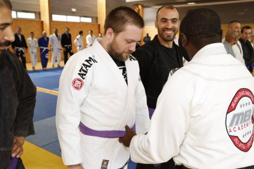 Purple belt · July 8, 2017 · Promoted by Jean-Louis Mbongo