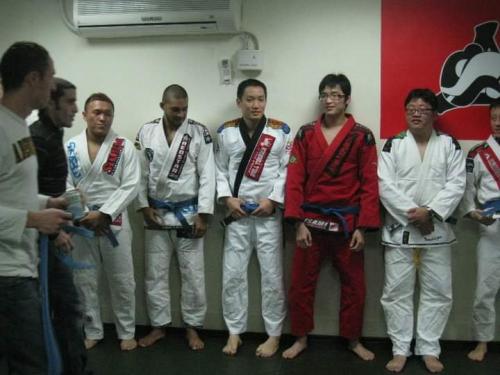 Blue belt · July 1, 2008 · Promoted by Andy Wang