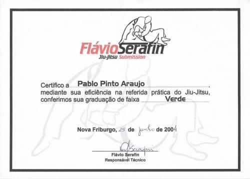 Green belt · June 25, 2004 · Promoted by Flávio Serafin