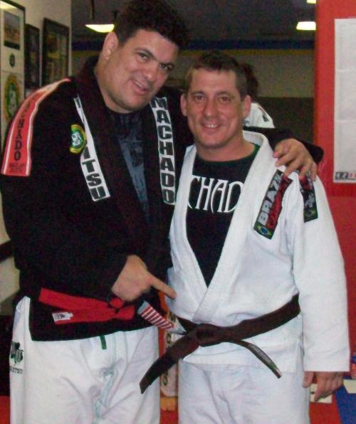 Brown belt · October 11, 2011 · Promoted by Carlos & Rigan Machado