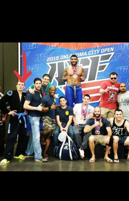 Blue belt · January 20, 2015 · Promoted by Kentrick Coleman