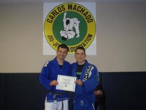 Blue belt · March 20, 2006 · Promoted by Carlos Machado