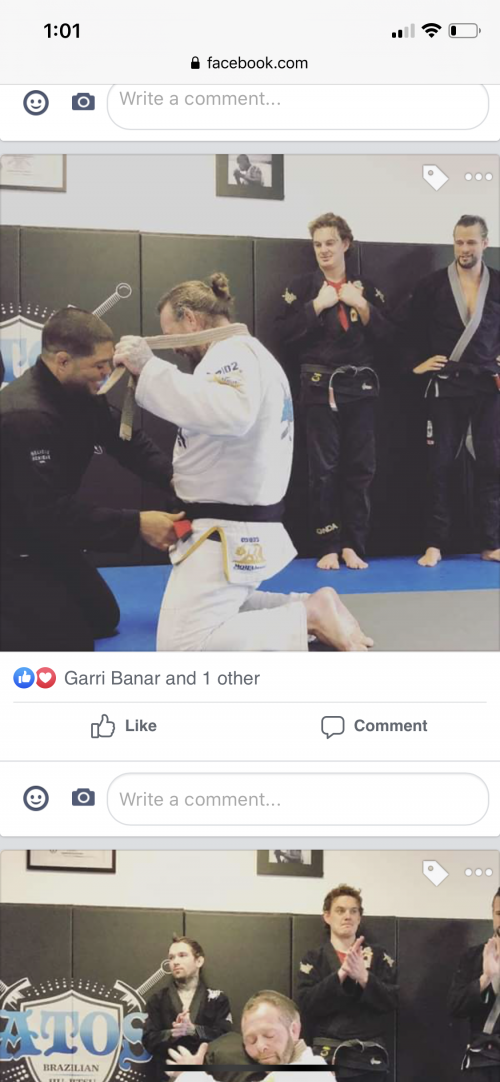 Black belt · March 1, 2019 · Promoted by Andre Galvao