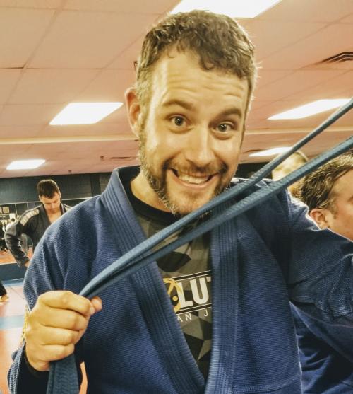 Blue belt · August 19, 2019 · Promoted by David Noel