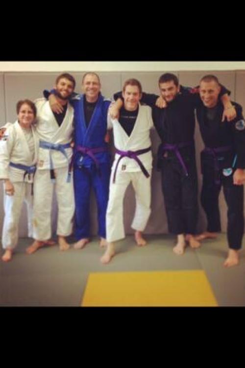 Purple belt · June 4, 2014 · Promoted by Ailson Henrique Brites