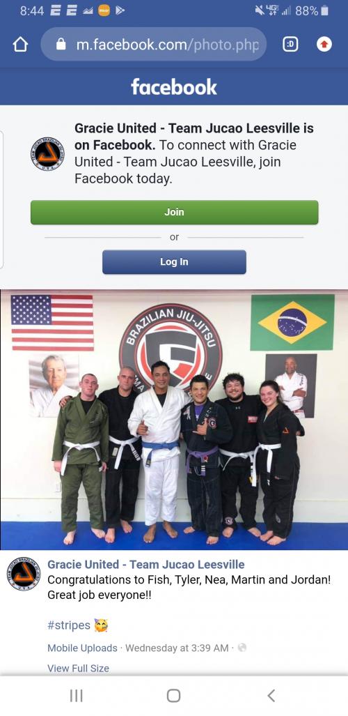 White belt · July 1, 2018