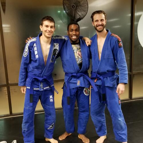 Blue belt · January 17, 2018 · Promoted by Eddie Ricardo
