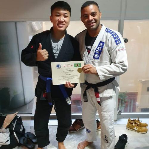 Blue belt · December 14, 2019 · Promoted by Almiro Barros