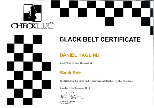 Black belt · October 9, 2009 · Promoted by Leonardo Vieira