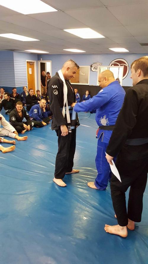 Blue belt · June 10, 2017 · Promoted by Noel Smith