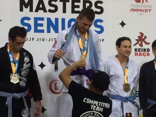 Purple belt · October 8, 2013 · Promoted by Danny Alvarez