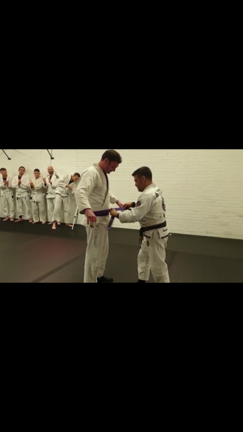 Purple belt · December 19, 2019 · Promoted by Marcos Parrumpa Da Matta