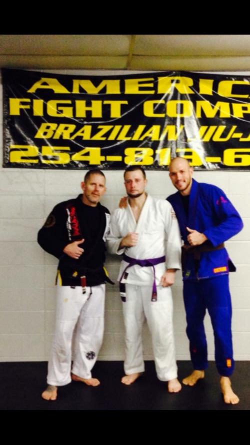 Purple belt · August 13, 2013 · Promoted by Jarrod clontz