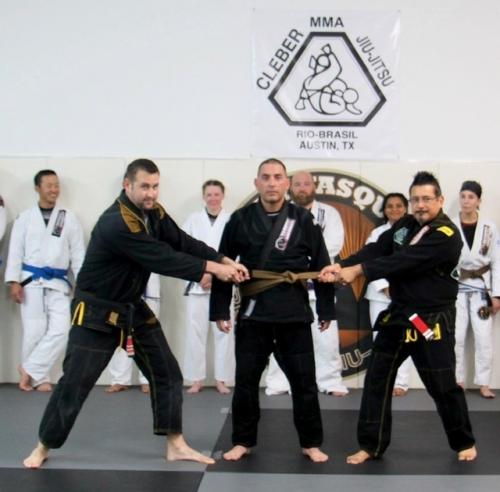 Brown belt · August 18, 2018 · Promoted by Cleber Luciano