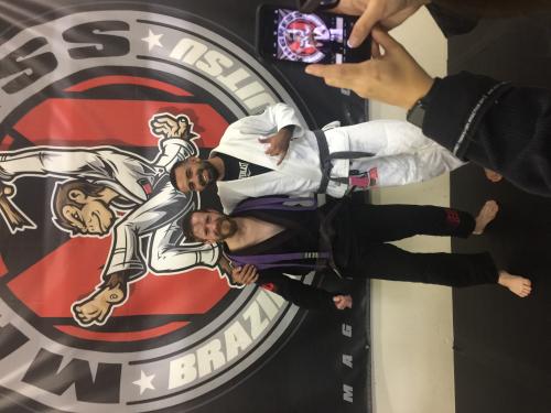 Brown belt · December 21, 2017 · Promoted by Michael magness