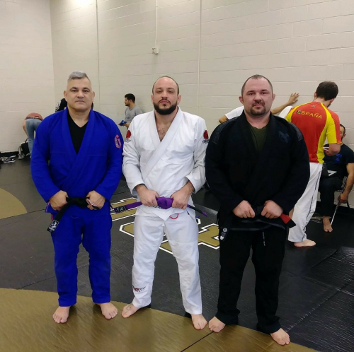 Purple belt · March 2, 2019 · Promoted by Ricardo Liborio