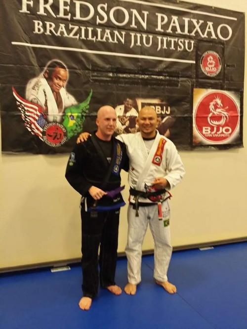 Purple belt · December 12, 2014 · Promoted by Ivan Sakamoto