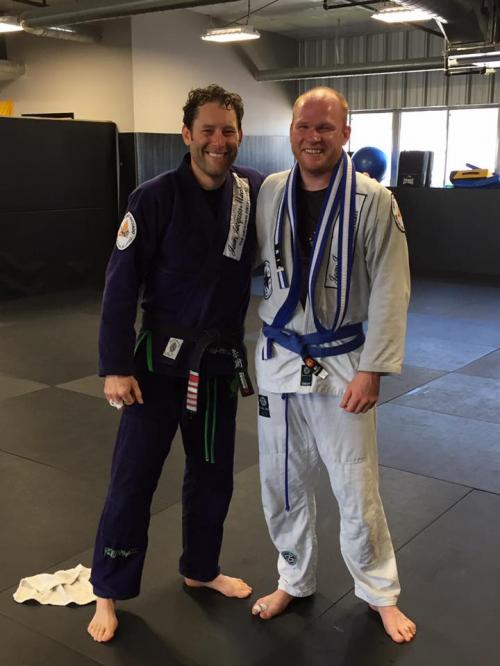 Blue belt · September 2, 2017 · Promoted by Todd White