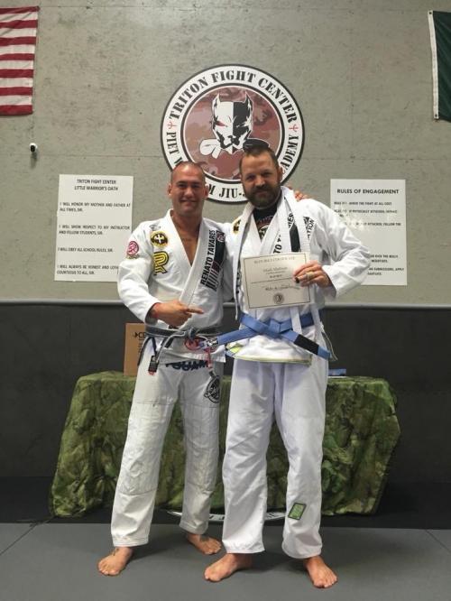 Blue belt · June 4, 2016 · Promoted by Piet Wilhelm